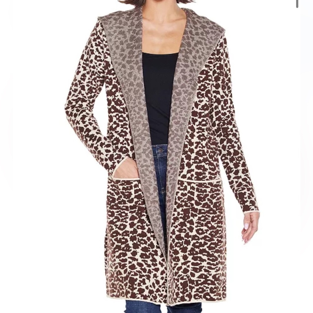 Belldini
Women's Urban Safari Hooded Coatigan Sweater